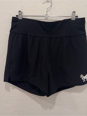 GOAT USA Athletic Shorts Womens Small Black Running Pickleball Sport